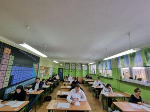 Próbna matura w PZS w Błaszkach 2
