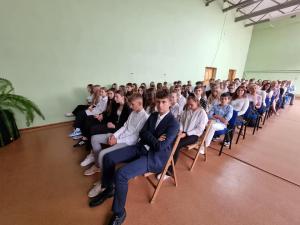 Narodowe Czytanie "Nad Niemnem" Elizy Orzeszkowej PZS Blaszki 3