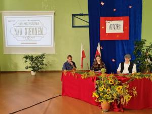 Narodowe Czytanie "Nad Niemnem" Elizy Orzeszkowej PZS Blaszki 5