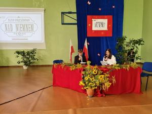 Narodowe Czytanie "Nad Niemnem" Elizy Orzeszkowej PZS Blaszki 9